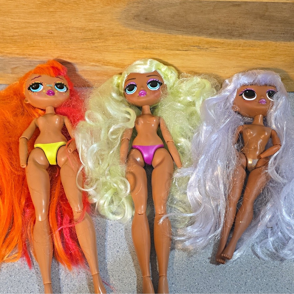 L.O.L Fashion Dolls, Articulated, Missing Hands For Spare Parts